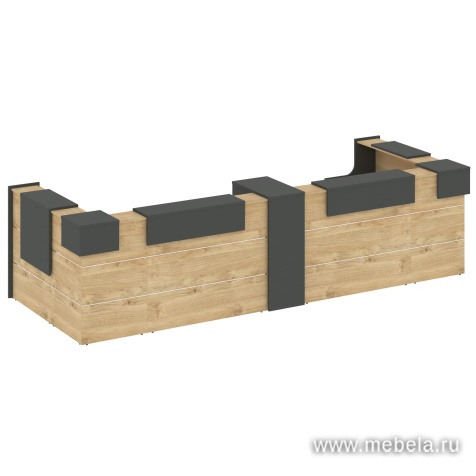 Стойка ресепшен прямая №20