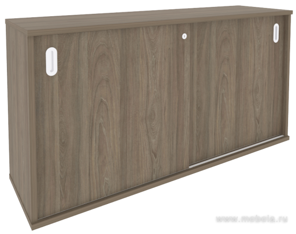 Офисный шкаф-купе низкий с замком