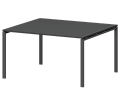 Стол переговорный на П-образном металлокаркасе