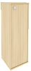 Офисный шкаф узкий средний