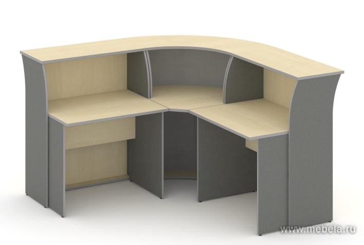 Стойка ресепшен прямая 160