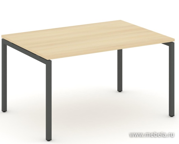 Стол переговорный на П-образных опорах 40х40