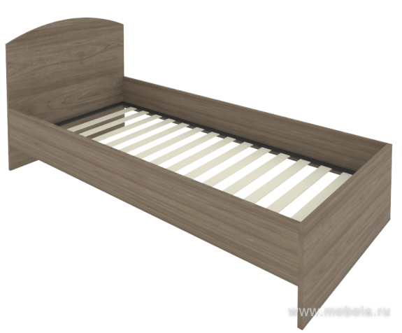 Кровать с ортопедическим основанием и изголовьем