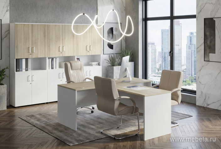 Тумба подкатная с центральным замком