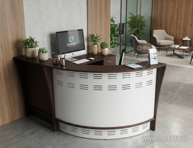 Модуль прямой с вырезом правый