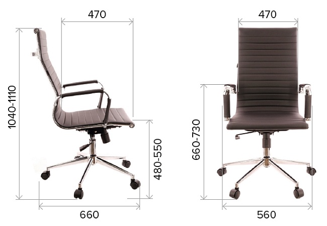 фото кресло Рио Блэк Т №4