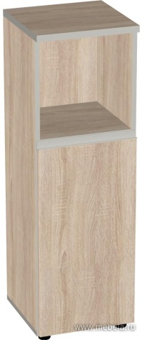 Офисный шкаф средний узкий