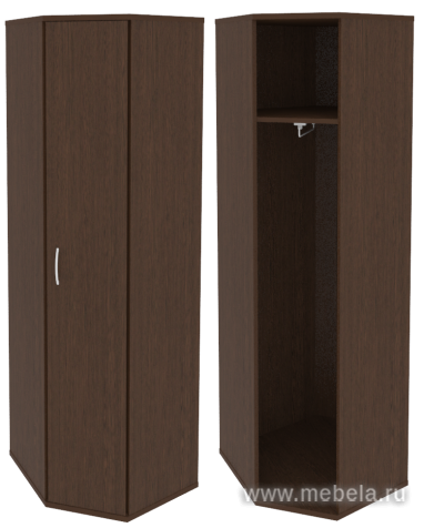 Гардероб угловой (выдвижная вешалка)