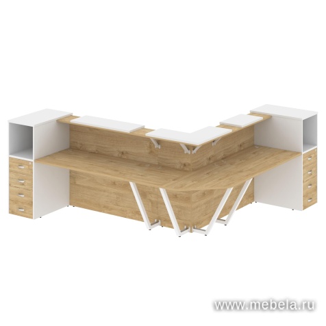 Стойка ресепшен прямая №20