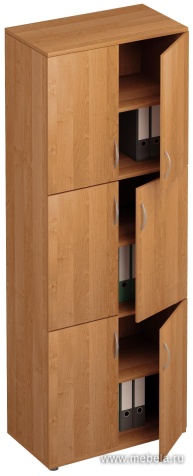 Офисный шкаф для документов 6- дверный