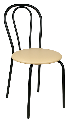 фото Обеденный стул Тюльпан Блэк №3