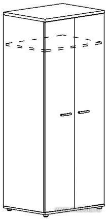 Гардероб глубокий