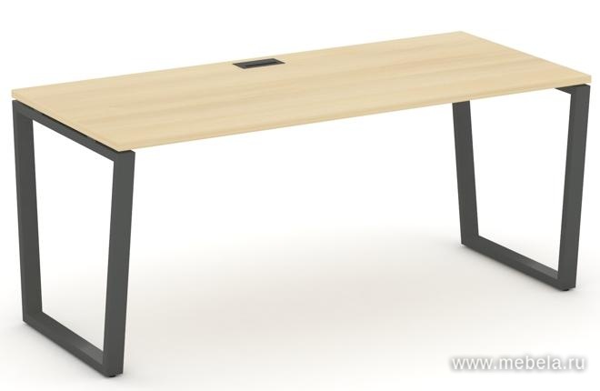 Стол руководителя на металлокаркасе