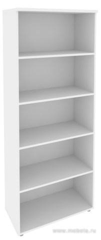 Высокий офисный стеллаж для документов, открытые полки