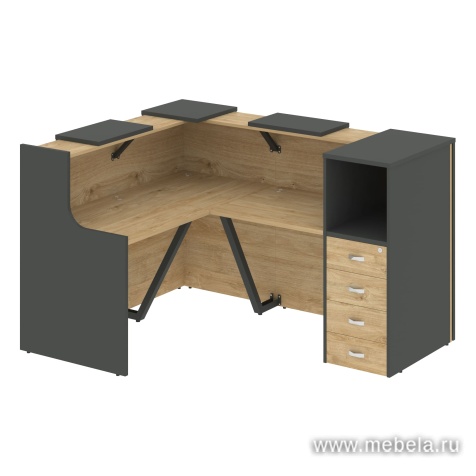 Стойка ресепшен прямая №20