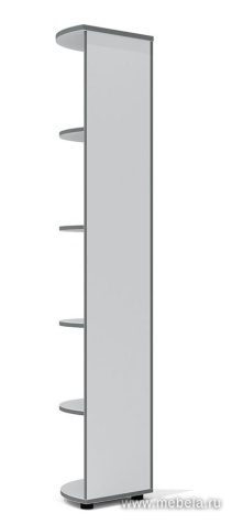 Стеллаж угловой, высокий