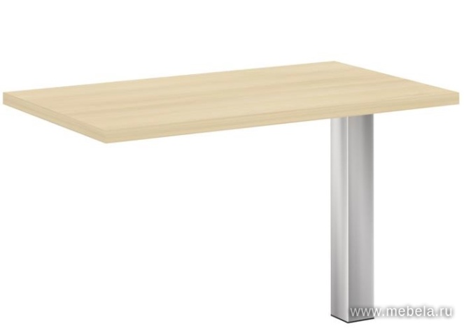 Брифинг-приставка с опорой к столу руководителя