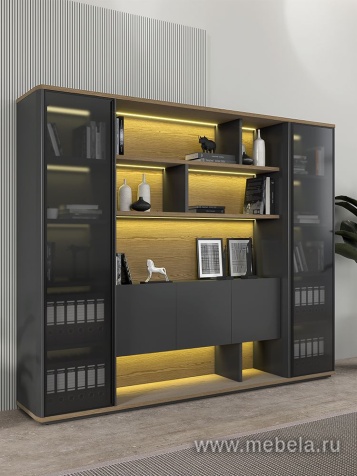 Стол руководителя на электроприводе, без экрана