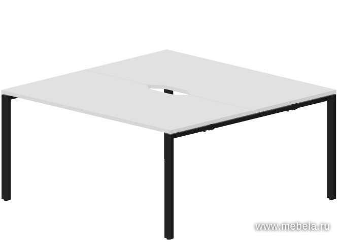 Стол составной  (2 эргономичных выреза)