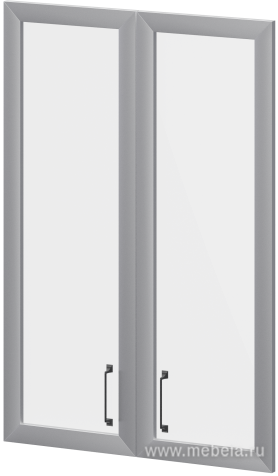 Комплект стеклянных дверей (матов.)