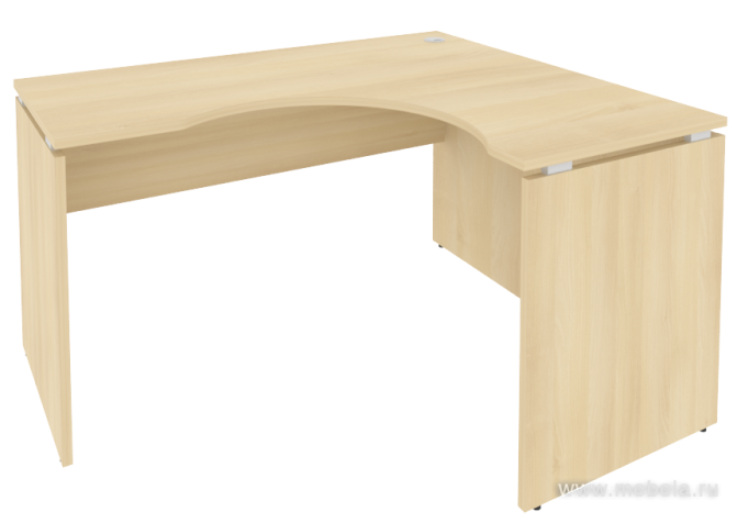 Стол криволинейный правый