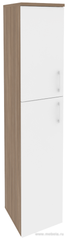 Офисный шкаф высокий узкий (лев/прав) 