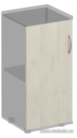 Дверь деревянная низкая