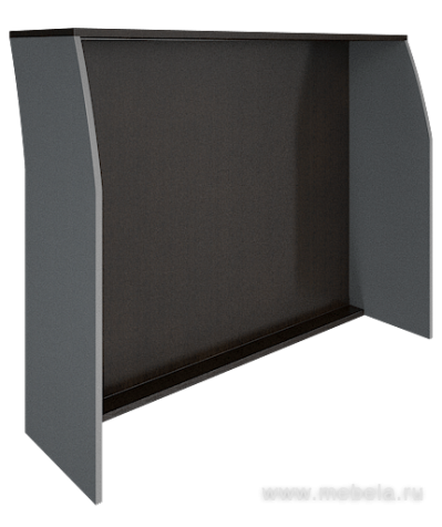 Стойка ресепшен прямая 140