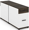 Тумба двухсторонняя опорная/приставная 1 ящик + 1 распашной фасад.