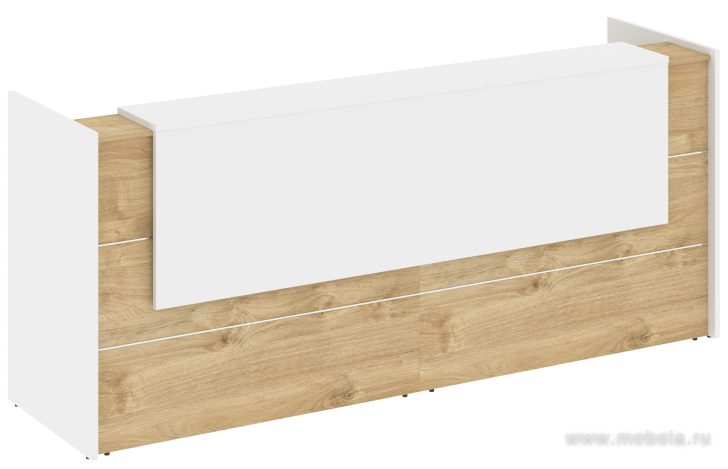 Стойка ресепшен прямая №8