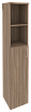 Офисный шкаф высокий узкий левый / правый