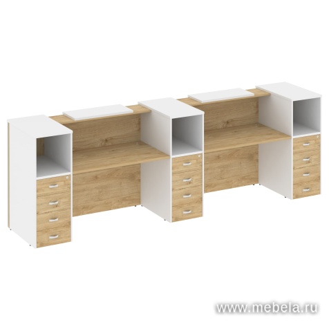 Стойка ресепшен прямая №20