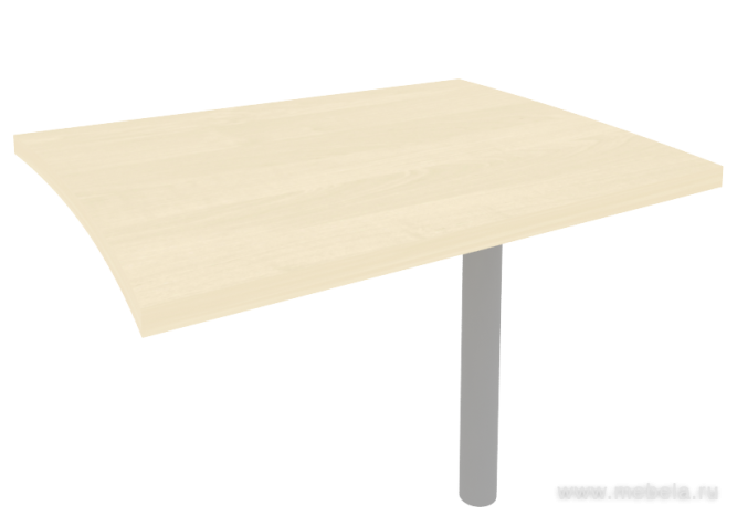 Брифинг для криволинейного стола (опора КО-1 в комплекте)