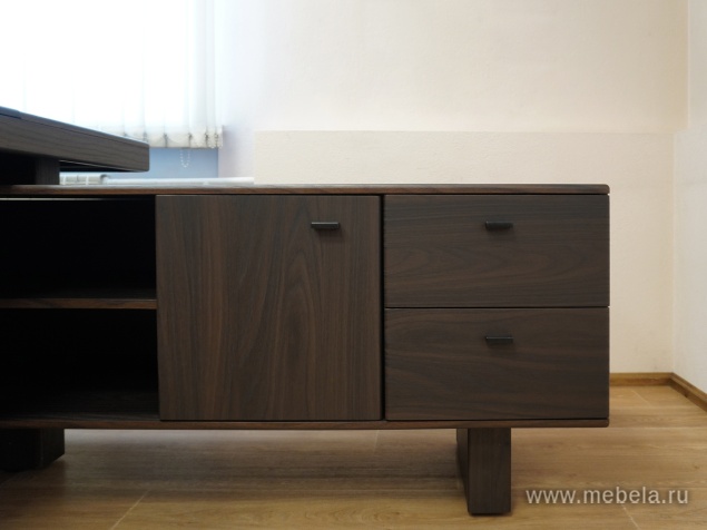 Комбинированный шкаф с гардеробом (задняя стенка ЛДСП 16 мм)