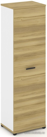 Гардероб узкий с доводчикам (задняя стенка ЛДСП)