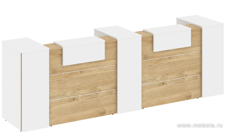 Стойка ресепшен прямая №13