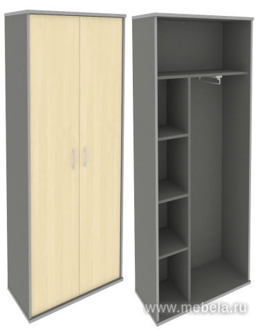 Гардероб комбинированный (выдвижная вешалка)