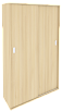 Офисный шкаф - купе для документов высокий