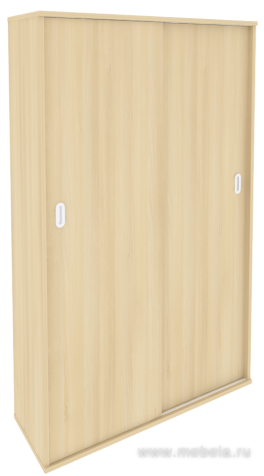 Офисный шкаф - купе для документов высокий