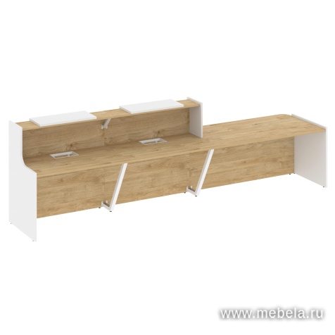 Стойка ресепшен прямая №20