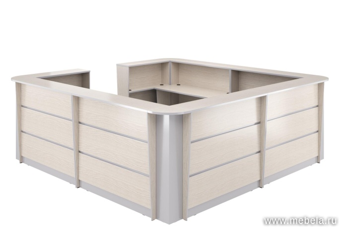 Модуль стойки ресепшен прямой (без стола)