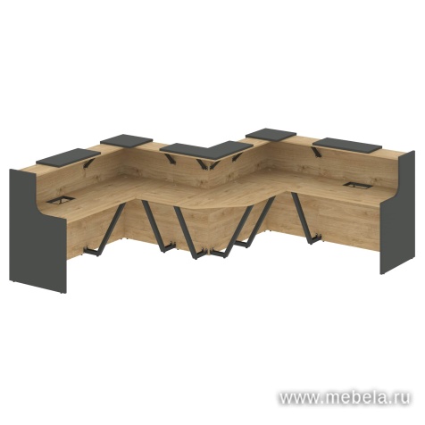 Стойка ресепшен прямая №20