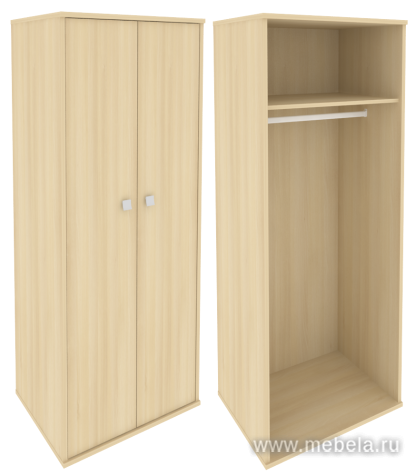 Гардероб глубокий (вешалка-штанга)