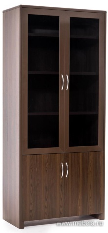 Офисный шкаф комбинированный 