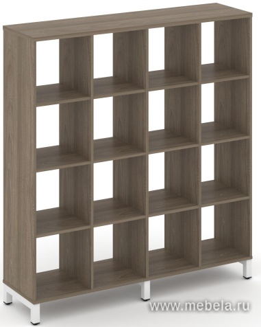 Каркас стеллажа 4 яруса (без вставок и задних стенок)