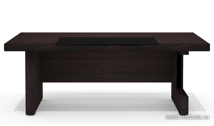 Стол руководителя с опорой для установки тумбы (используются тумбы Sd-30, Sd-31R/L)